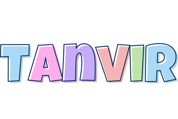 Tanvir pastel logo