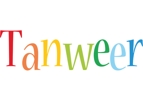 Tanweer birthday logo