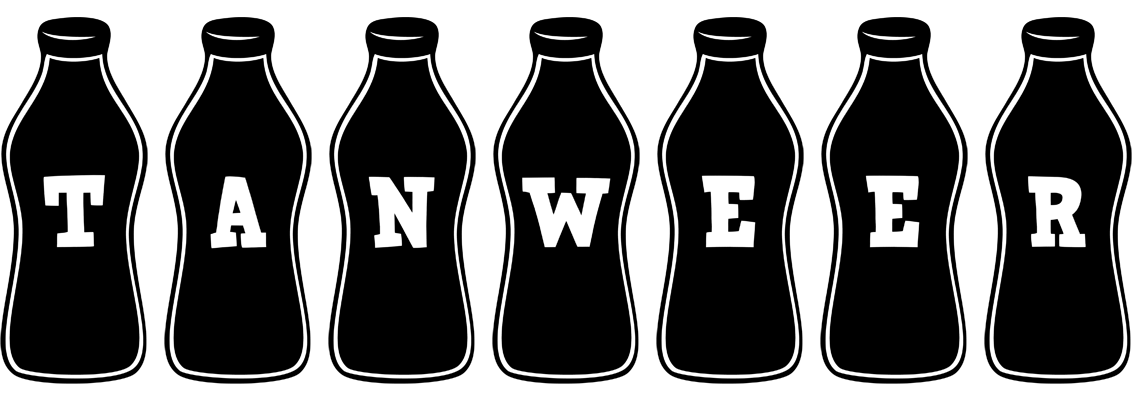 Tanweer bottle logo