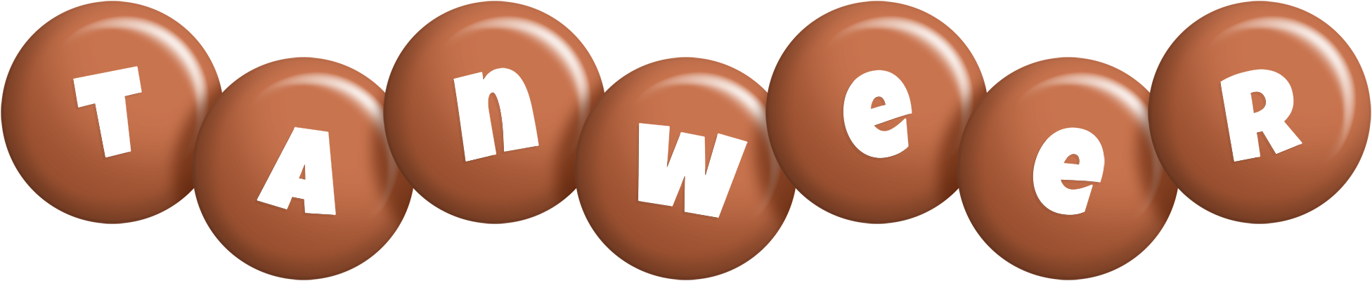 Tanweer candy-brown logo