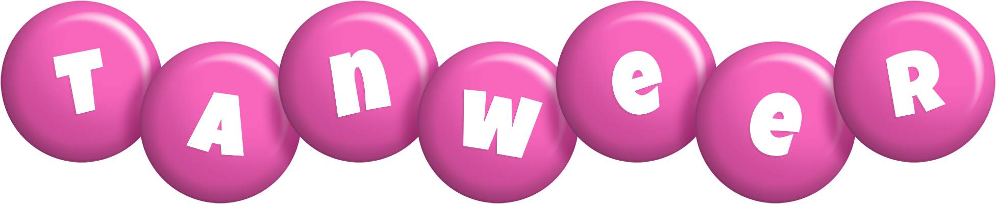 Tanweer candy-pink logo