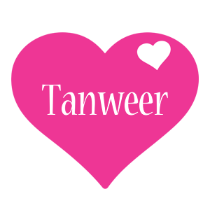 Tanweer love-heart logo