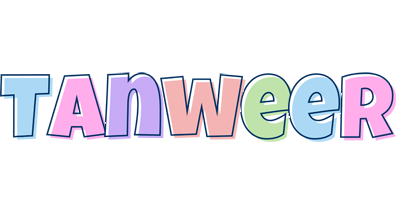 Tanweer pastel logo