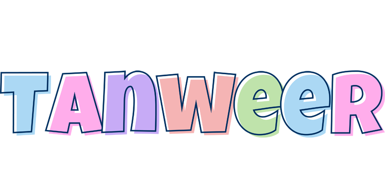 Tanweer pastel logo