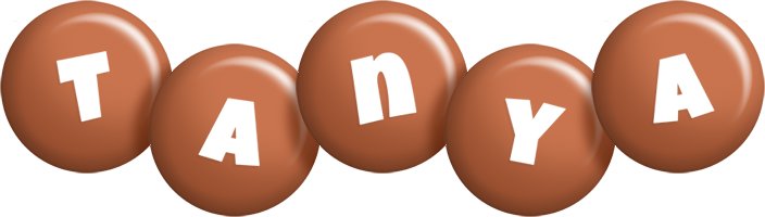 Tanya candy-brown logo