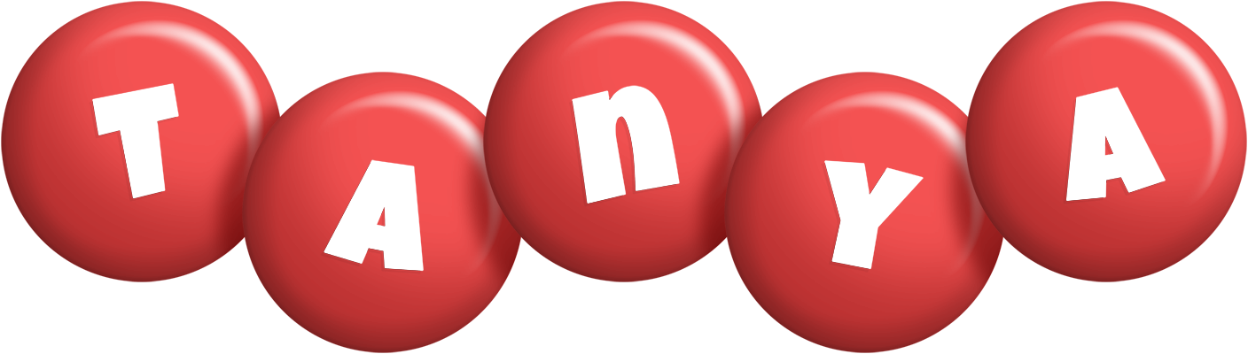 Tanya candy-red logo