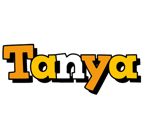 Tanya cartoon logo
