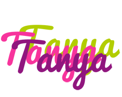 Tanya flowers logo