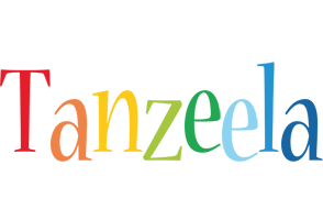 Tanzeela birthday logo