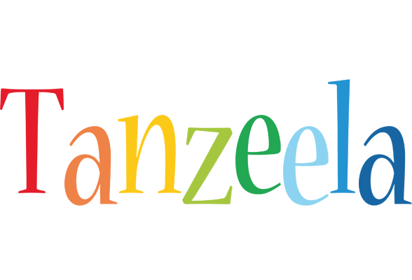 Tanzeela birthday logo