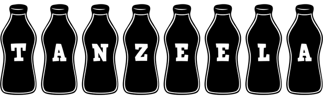 Tanzeela bottle logo