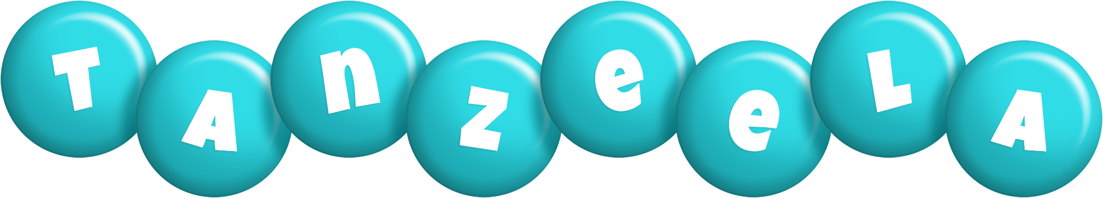 Tanzeela candy-azur logo