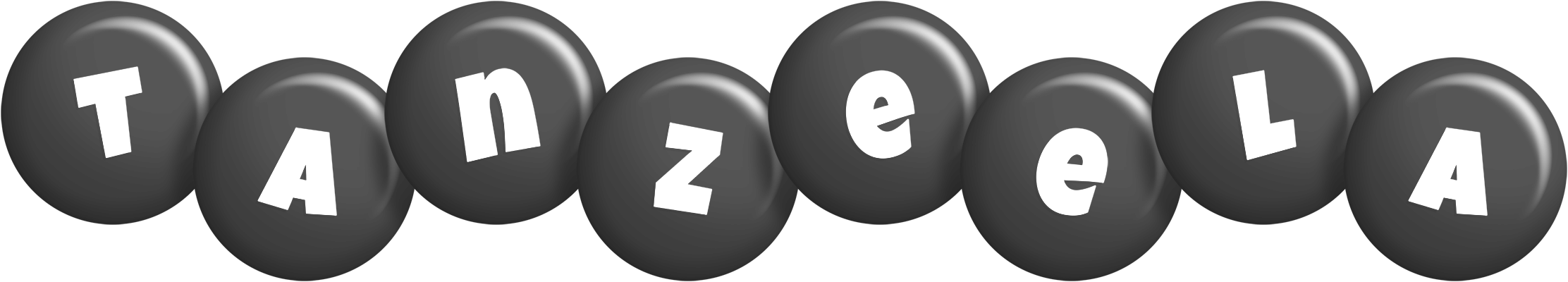 Tanzeela candy-black logo