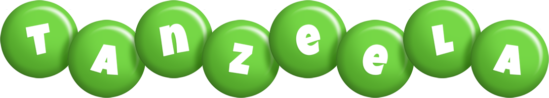 Tanzeela candy-green logo