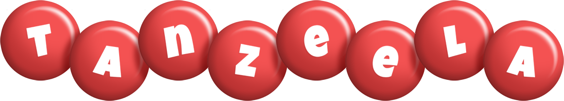 Tanzeela candy-red logo