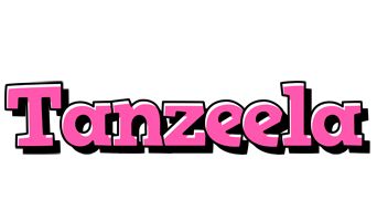 Tanzeela girlish logo