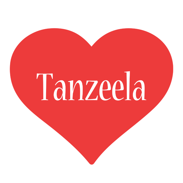 Tanzeela love logo