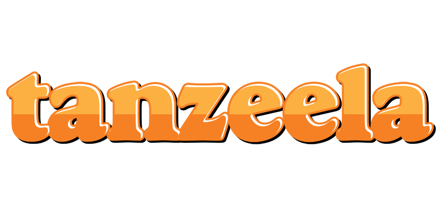 Tanzeela orange logo