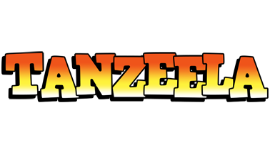 Tanzeela sunset logo