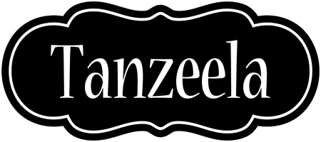 Tanzeela welcome logo