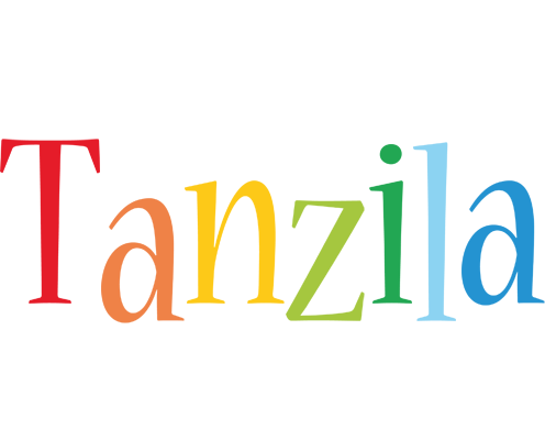 Tanzila birthday logo