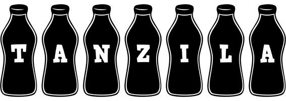 Tanzila bottle logo