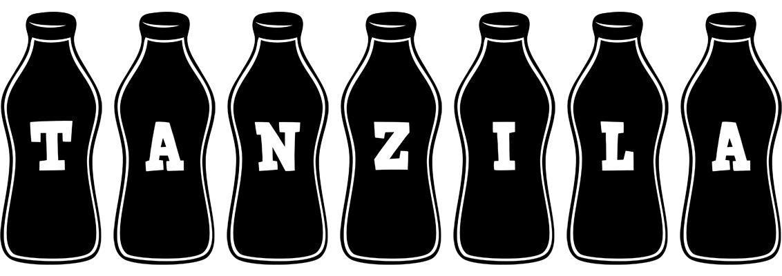 Tanzila bottle logo
