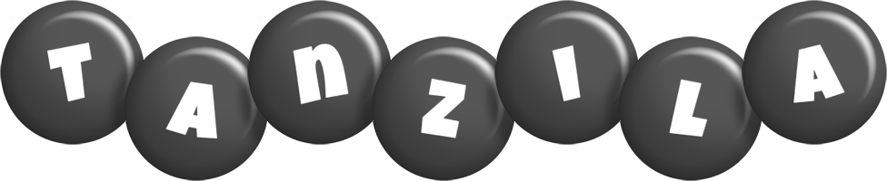 Tanzila candy-black logo