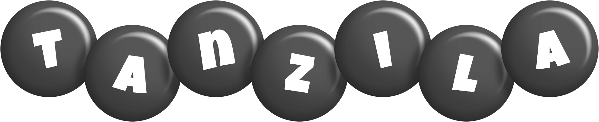 Tanzila candy-black logo