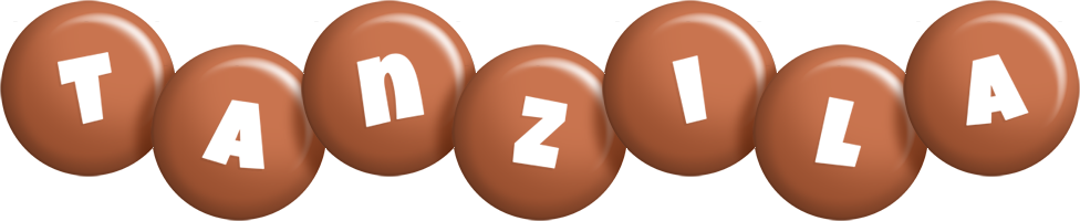 Tanzila candy-brown logo