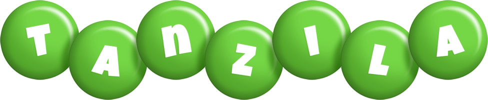 Tanzila candy-green logo