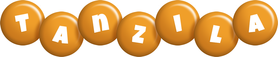 Tanzila candy-orange logo