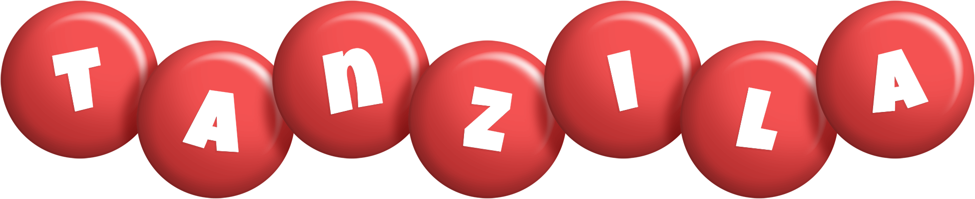 Tanzila candy-red logo
