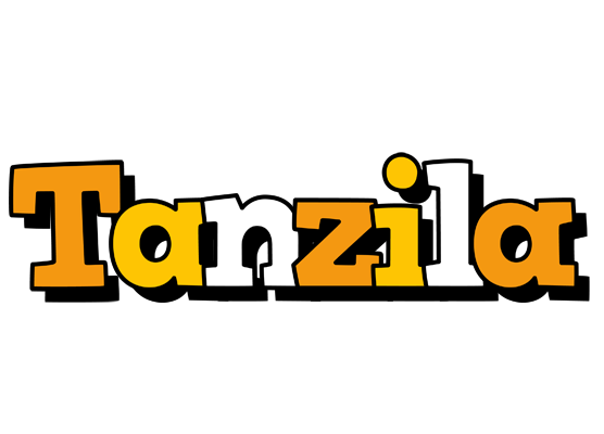 Tanzila cartoon logo