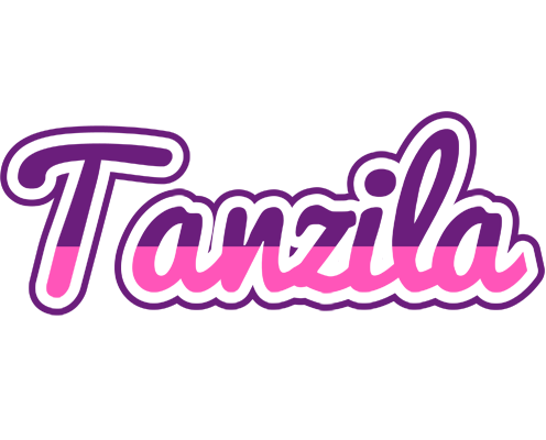 Tanzila cheerful logo