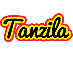 Tanzila flaming logo