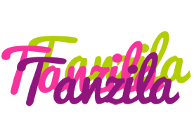 Tanzila flowers logo