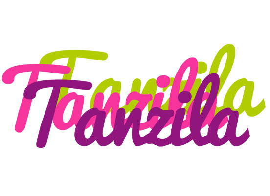 Tanzila flowers logo