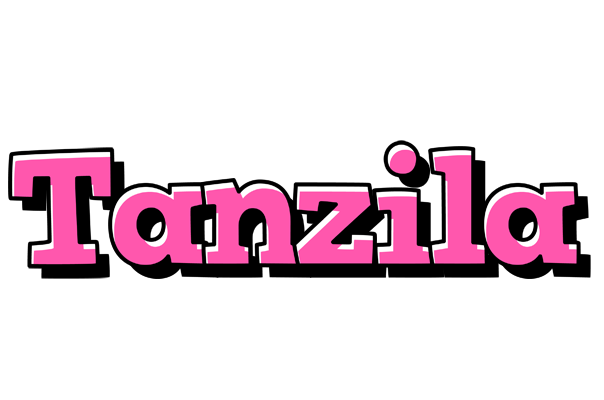 Tanzila girlish logo