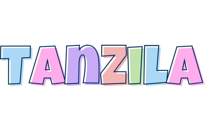 Tanzila pastel logo
