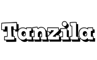 Tanzila snowing logo