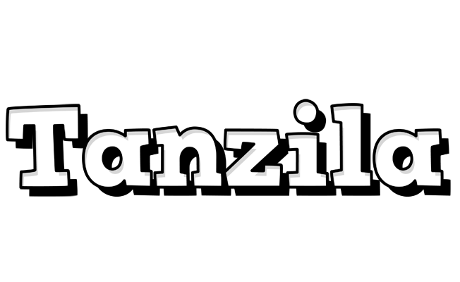 Tanzila snowing logo
