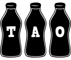Tao bottle logo