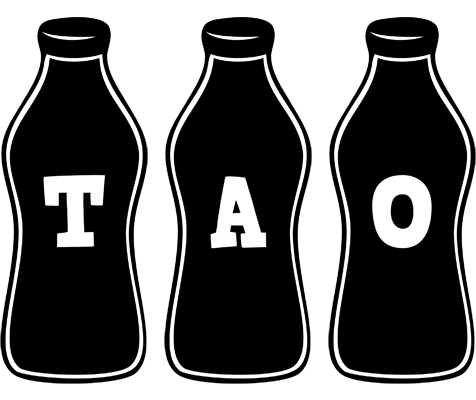 Tao bottle logo