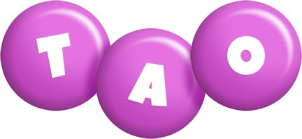 Tao candy-purple logo