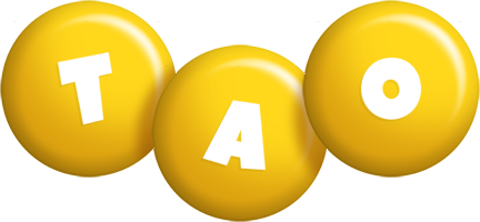 Tao candy-yellow logo