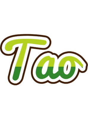 Tao golfing logo