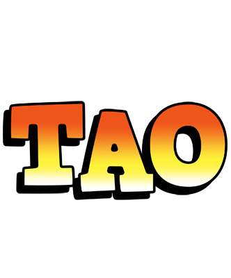 Tao sunset logo