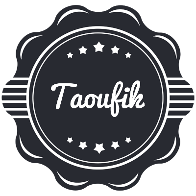 Taoufik badge logo