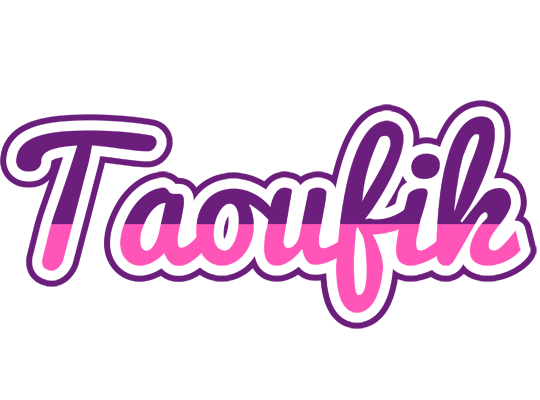 Taoufik cheerful logo
